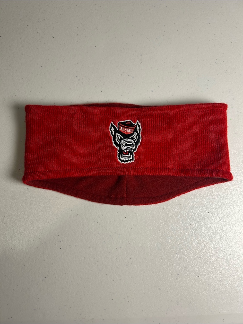 Adidas NC State Collegiate Ear Gear Head Warmer Red Black